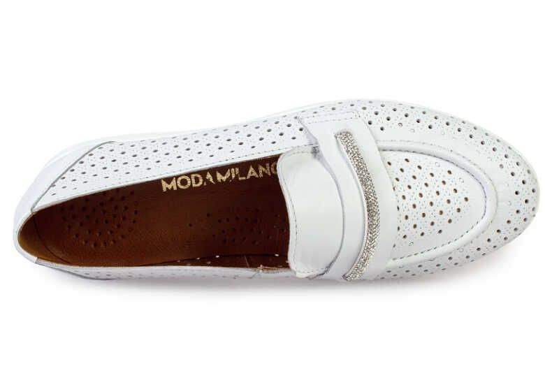 Туфли лоферы женские ModaMilano8200493_(2) - женская обувь от Moda Milano