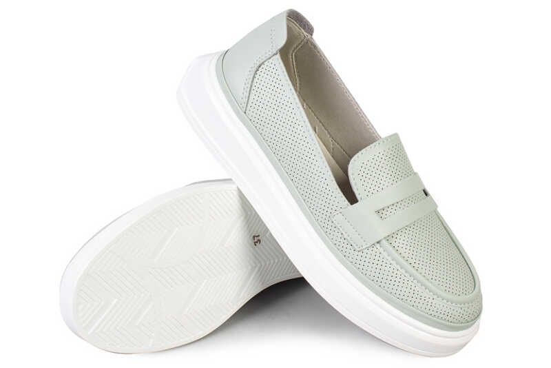 Туфли лоферы женские ModaMilano8200564_(2) - женская обувь от Moda Milano