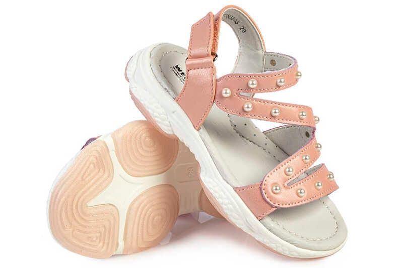 Босоножки для девочек Weestep, 27, 165мм, мм, мм, мм